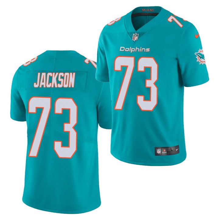 Men Miami Dolphins #73 Austin Jackson Nike Green Limited NFL Jersey